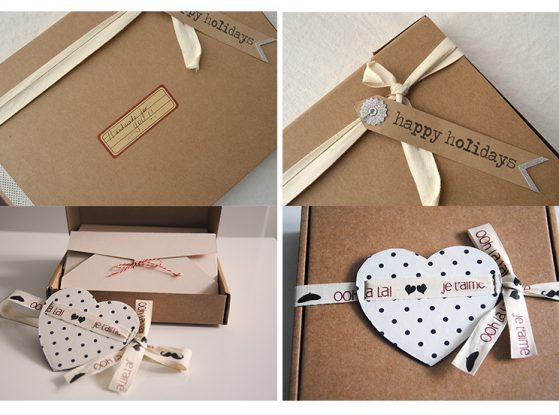 Cajas artesanales y personalizadas en cartón kraft